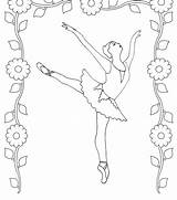 Coloring Pages Girl Dancing Ballet Dancer Nutcracker Kids Printable Getdrawings Getcolorings Print Ballerina Color Colorings Brave Great sketch template