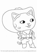 Sheriff Callie Callies sketch template