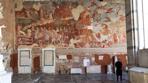renaissance frescoes   camposanto cemetery  pisa
