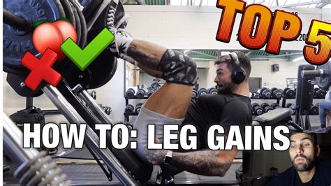 how to get big legs 4 tips youtube