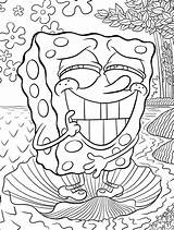 Spongebob Esponja Sponge sketch template