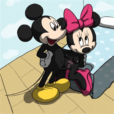 Rule 34 Disney Exposed Torso Female Footwear Handwear Male Mickey