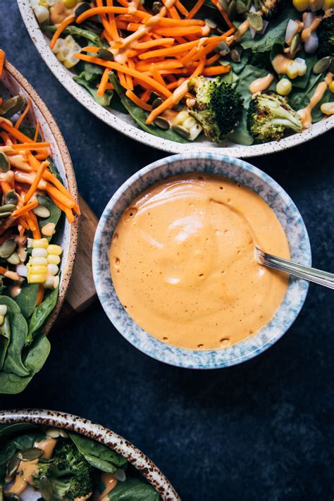 Spicy Vegan Salad Dressing Well And Full