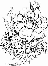 Malvorlagen Flores Blumen Kostenlose Kostenloser Riscos Brandmalerei Bordados Bordado Bordar sketch template