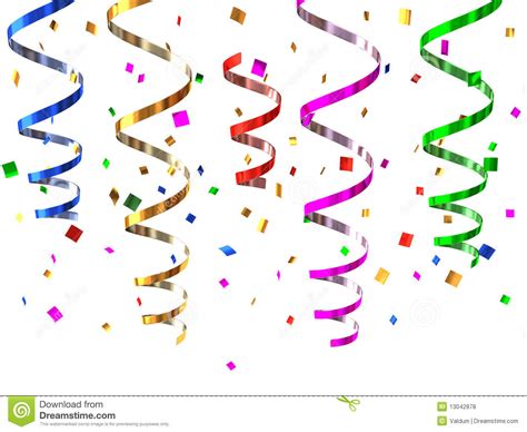 streamers clipart    share  clipart pictures