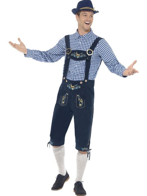 oktoberfest bavarian lederhosen german mens costume disguises