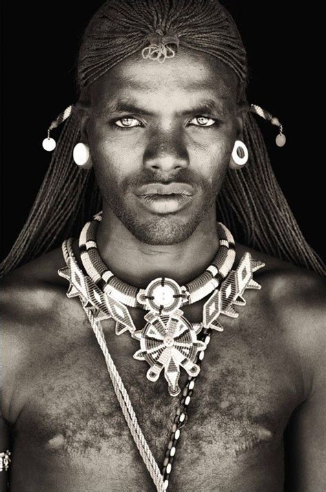 samburu moran warrior in kenya photo mario gerth black is