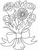 Colorare Carnation Colouring Disegni Coloringhome Bouquets Effortfulg Brazilian Designlooter Eps sketch template
