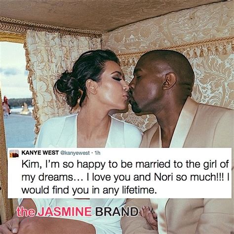 kanye west tweets his love to kim kardashian celebrates 1 year wedding anniversary