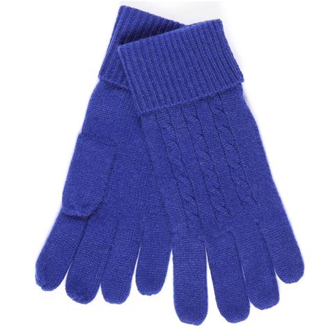 100 Cable Knit Cashmere Gloves In More Colors