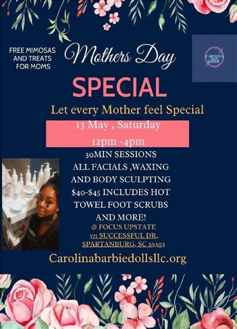 mothers day spa treatments focusupstate spartanburg