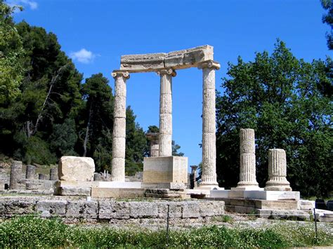 archaeological site  olympia unesco site heroes  adventure