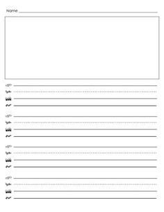 fundations writing paper kindergarten writing paper fundations