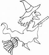 Witch Outline Halloween Templates Clipart Craft Template Kids Stencils Witches Coloring Printables Felt Ornaments Decorations Para Pages Visit Clipground Silhouettes sketch template