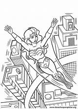 Maravilha Mujer Maravilla Malvorlagen Niños Drucken Veille Wonderwoman Kleurplaat Superhelden Websincloud Printen Ville Herois Kleurplaten Superhéroes sketch template