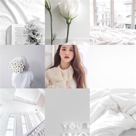 Heejin Mood Board Kpop White Aesthetic Tumblr Pinterest LooΠΔ Loona