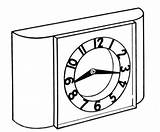Sveglia Reveil Relojes Matin Despertadores Grandfather Dibujosa sketch template
