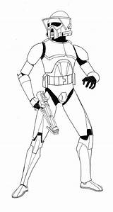 Clone Wars Trooper Coloring Pages Drawing Star Arf Arc Commander Phase Cody Lineart Template Drawings 501st Helmet Deviantart Scout Printable sketch template