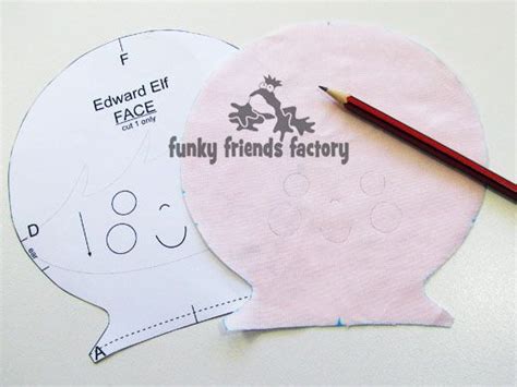 christmas elf sewing pattern tutorial funky friends factory