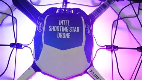 intel creates  flying drone shows
