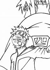 Naruto Coloring Uzumaki Pages Kids Printable Anime Sasuke Vs Drawing Attack Manga Library Clipart Mewarnai Popular Getdrawings 4kids sketch template