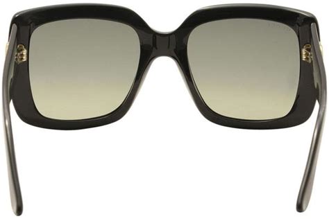 gucci sunglasses women s gg0141sn 001 black 53 20 140