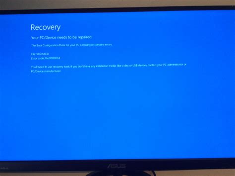 recovery  pcdevice    repaired error code microsoft community