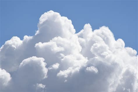 large cumulus clouds   stock photo public domain pictures