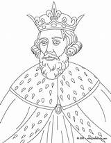 Coloring Pages King Alfred Great Drawing Colouring British Kings Choose Board Hellokids Printable Kids sketch template