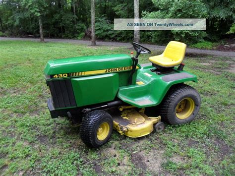 john deere  diesel farmlawn tractor