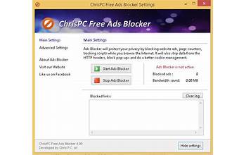 ChrisPC Free Ads Blocker screenshot #2