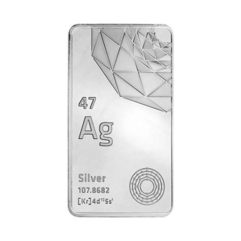 oz silver elemetal bar wholesale bullion  elemetal