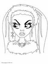 Coloring Pages Bominable Abbey Printable Girls sketch template
