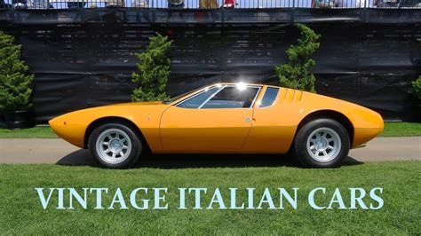 23 Minutes Of Vintage And Classic Italian Cars Accelerating Youtube