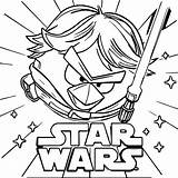 Coloring Angry Wars Star Wecoloringpage sketch template