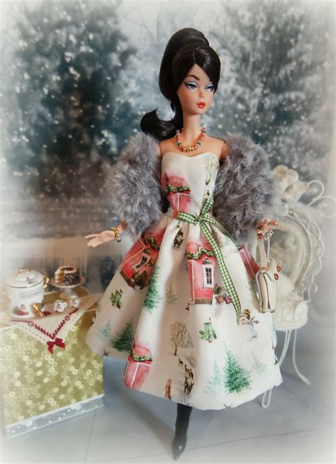winter home for silkstone barbie fashion royalty poppy etsy barbie