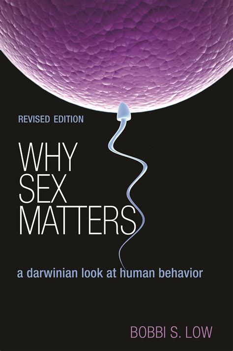 Why Sex Matters Princeton University Press