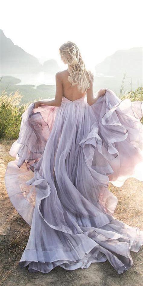 15 Colored Wedding Dresses To Make You A Stylish Bride