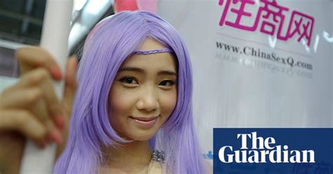 chinese sex fair in pictures world news the guardian