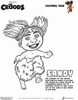 Croods Dreamworks sketch template