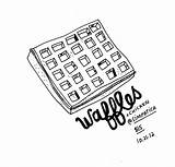 Waffles Waffle Wiff sketch template