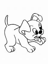 Coloring Dibujos Perritos Perros Puppies Perro Facil Socialize Gaddynippercrayons Animados sketch template