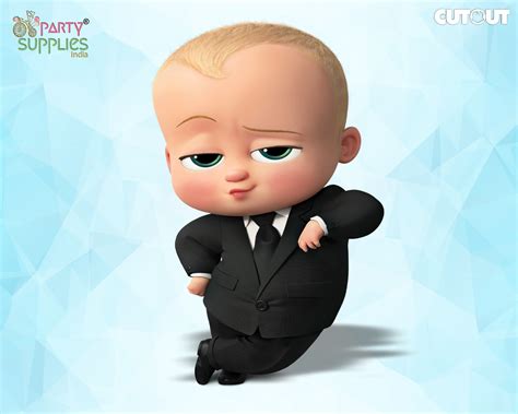 boss baby theme standing style cutout party decorations  kids