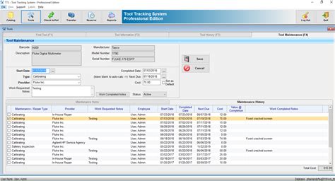 tool tracking system equipment tracking software