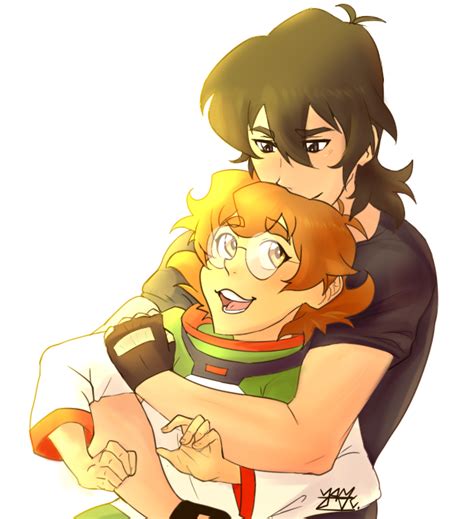 Keith And Pidge In A Loving Embrace From Voltron Legendary Defender