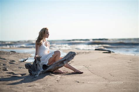 outdoor senior pic idea on the beach styled shoot loose
