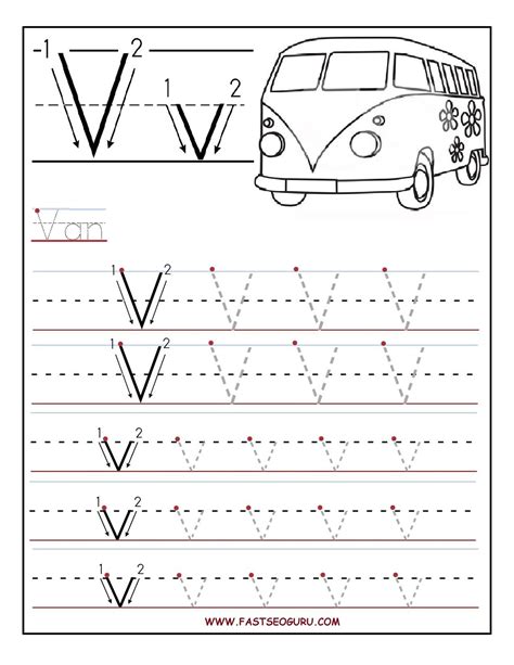 printable letter  tracing worksheets  preschool letter