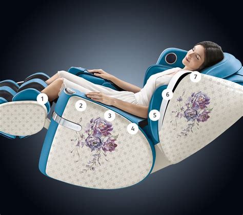 The Luxurious Massage Chair Has Multiple Features Added