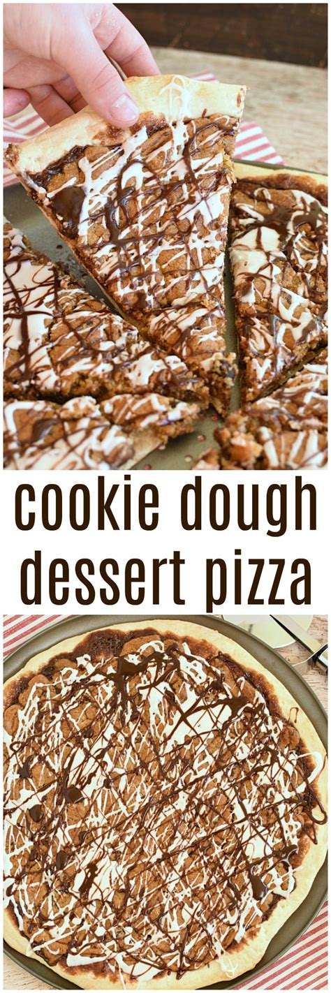 Cookie Dough Dessert Pizza Little Dairy On The Prairie