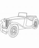 Coloring Pages Motorcars Topcoloringpages Colouring Oldsmobile sketch template